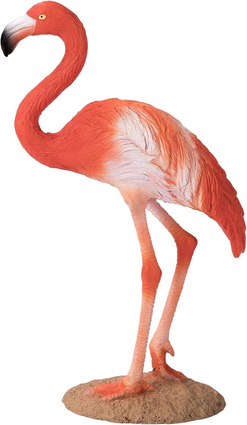 MOJO American Flamingo Wildlife Animal Model Toy Figure - Image 2